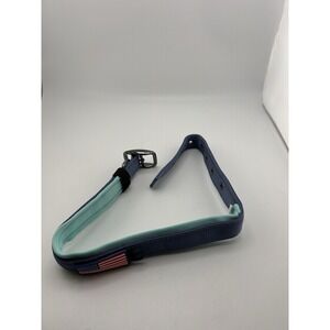 Heavy Duty Dog Collar 26" Glacier Lake Blue USA Flag